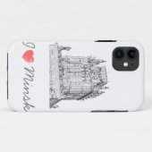 Architectuur Wit-Rusland I Love Minsk City Gates Case-Mate iPhone Case (Achterkant (horizontaal))