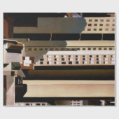  architectuur, wolkenkrabbers door Sheeler, 1922 Cadeaupapier (Vlak)