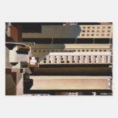  architectuur, wolkenkrabbers door Sheeler, 1922 Inpakpapier Vel (Voorkant)