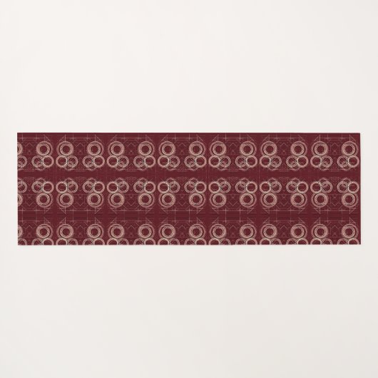 Architectuur Yogamat (Achterkant (horizontaal))