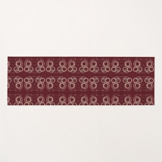 Architectuur Yogamat (Voorkant (horizontaal))