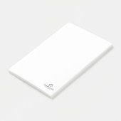 Architectuur Zakelijk Logo Merkbriefpapier Post-it® Notes (Schuin)