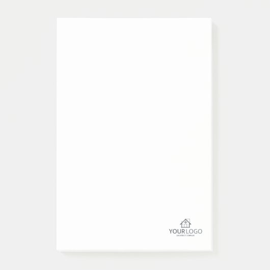 Architectuur Zakelijk Logo Merkbriefpapier Post-it® Notes (Voorkant)