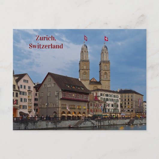 Architectuur Zürich Zwitserland Briefkaart (Voorkant)