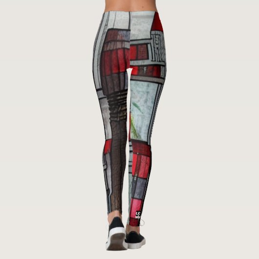 Architectuurafbeelding Leggings (Achterkant)