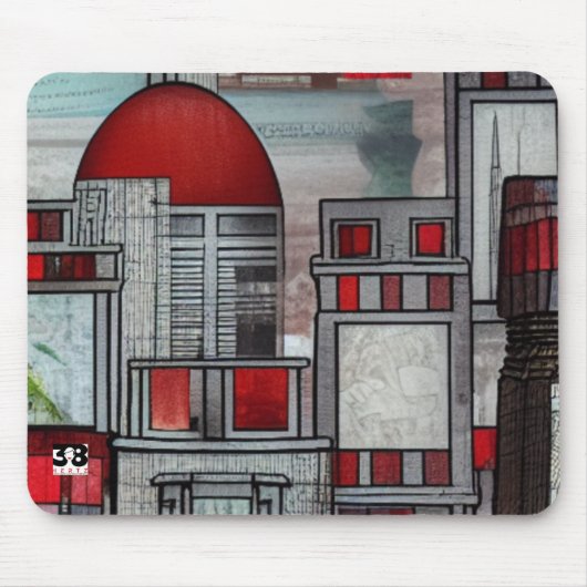 Architectuurafbeelding Muismat (Voorkant)