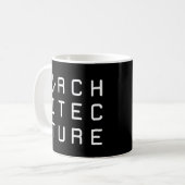 Architectuurarchitect Koffiemok (Voorkant links)