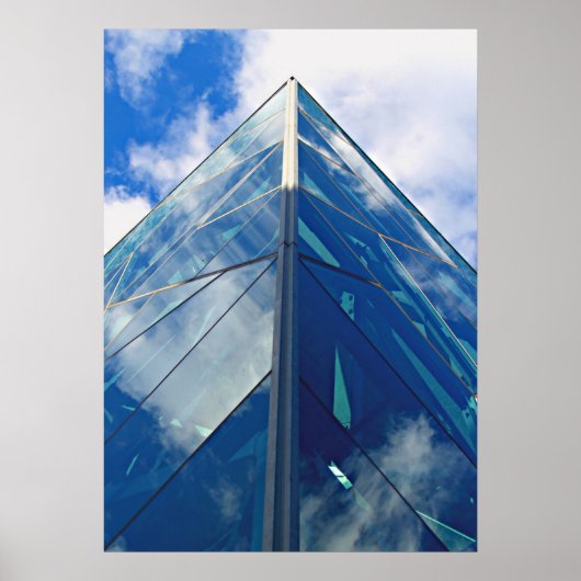 Architectuurbouwstructuur Fotografie Poster (Voorkant)