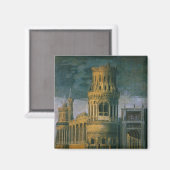 Architectuurfantasie Magneet (Voorkant / Achterkant)