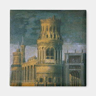 Architectuurfantasie Magneet