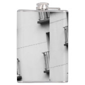 Architectuurfles Heupfles (Achterkant)