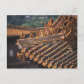 Architectuurgegevens in de verboden stad; briefkaart (Voorkant)