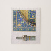 Architectuurgegevens van de Mesdjid-i-Shah, Isf Legpuzzel (Verticaal)