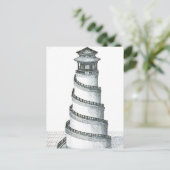  architectuurillustraties briefkaart (Staand voorkant)