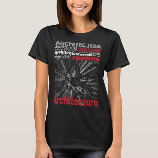 Architectuuringenieur Planner Build T-shirt (Voorkant)
