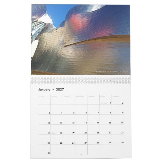 Architectuurkalender 2012 kalender (Jan 2027)