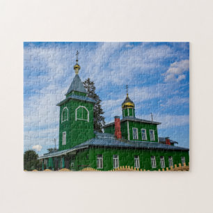 Architectuurkerk van de Wit-Russische Porechye Par Legpuzzel