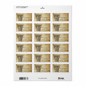 Architectuurkolom Etiket (Full Sheet)