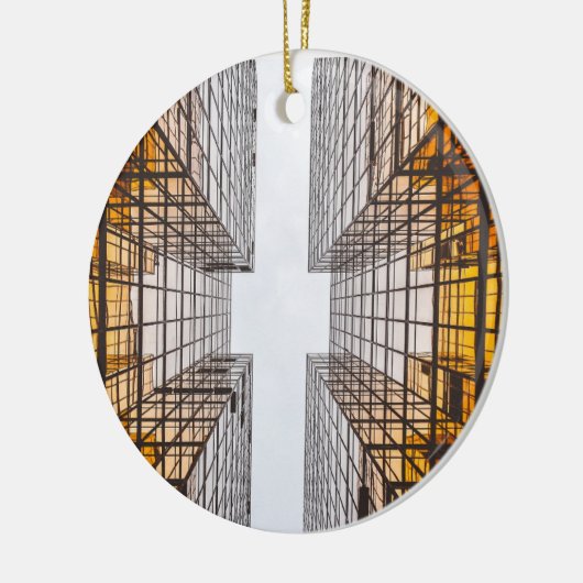 Architectuurkruis Keramisch Ornament (Links)