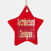 Architectuurontwerper Extraordinaire Keramisch Ornament (Rechts)