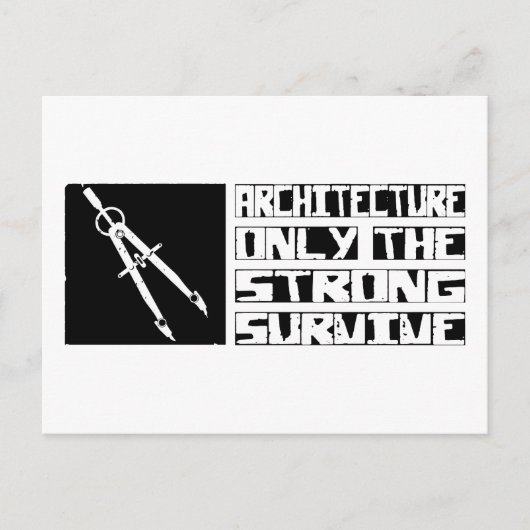 Architectuuroverleving Briefkaart (Voorkant)