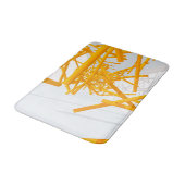 Architectuurruimte met heldere geometrische vorm badmat (Gekanteld)