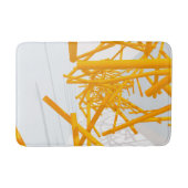 Architectuurruimte met heldere geometrische vorm badmat (Voorkant)