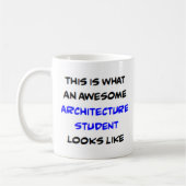 Architectuurstudent, geweldige koffiemok (Links)