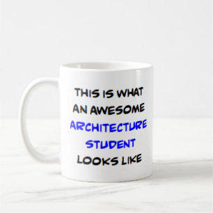 Architectuurstudent, geweldige koffiemok