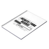 Architectuurstudenten | Rentesubsidies voor archit Notitieboek (Linkerzijde)