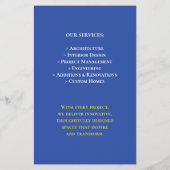 Architectuurtechniek Flyer (Achterkant)