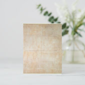 Architectuurtekening Briefkaart (Staand voorkant)