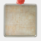 Architectuurtekening Metalen Ornament (Voorkant)