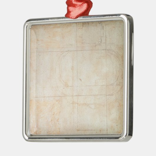 Architectuurtekening Metalen Ornament (Links)