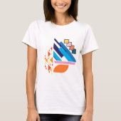 Architectuurtekening T-shirt (Voorkant)