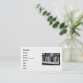 ArchitectuurVisitekaartje Visitekaartje (Staand voorkant)