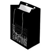 Archivaris Buitengewoon CUSTOM Medium Cadeauzakje (Voorkant Gekanteld)
