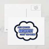 Archivaris .. Livin' The Dream Briefkaart (Voorkant / Achterkant)