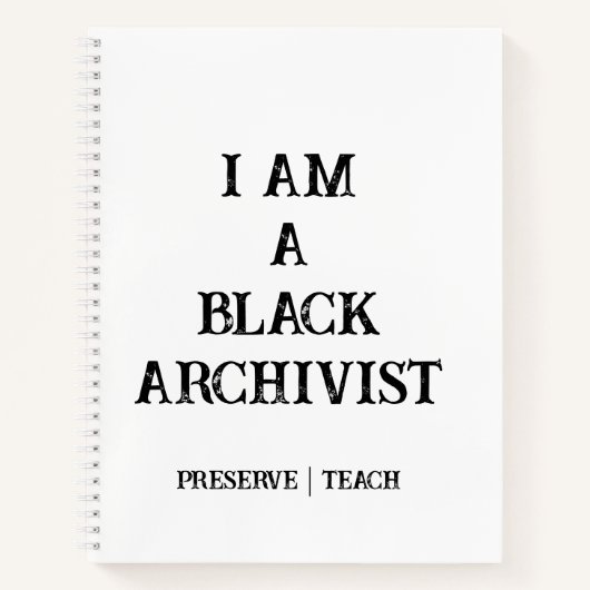 Archivaris Veldnotities Spiraal Notebook Notitieboek (Voorkant)