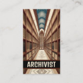 Archivarisarchieven Visitekaartje (Voorkant)