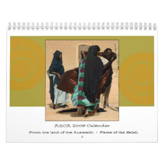 Archivering 2009 AZCA-gezichten van de Sahel-kalen Kalender