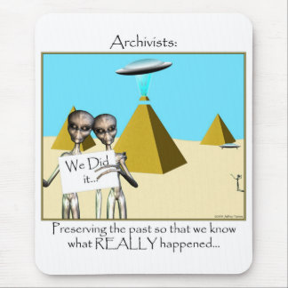 Archivisten - Behoud van het verleden (Aliens) Muismat