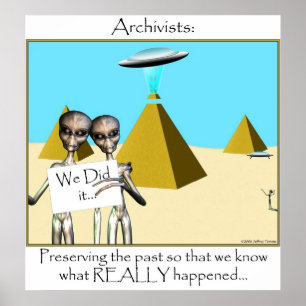 Archivisten - Behoud van het verleden (Aliens) Poster