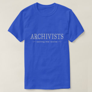 Archivisten - De wereld redden T-shirt
