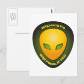 Archivisten zijn ook mensen briefkaart (Voorkant / Achterkant)
