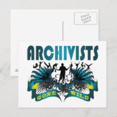 Archivists Gone Wild Briefkaart (Voorkant / Achterkant)