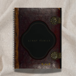 Archivist's Vault: Stray Verses Leather Journal Notitieboek