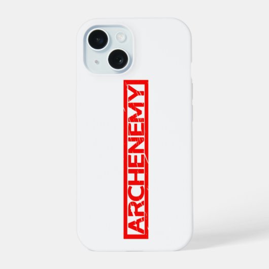 Archvijand Stamp iPhone 15 Case (Achterkant)