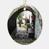 Archway in Obidos Portugal Keramisch Ornament (Links)