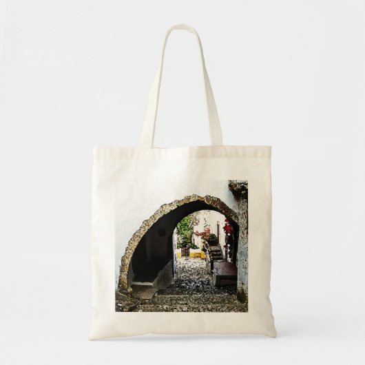 Archway in Obidos Portugal Tote Bag (Voorkant)